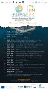 Agenda for the first MAELSTROM webinar: Inspiring Science and Society to tackle Marine Litter